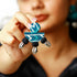Blue Deepak Earrings - The Earth Store - Fashion Accessories